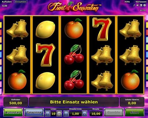 fruit sensation um echtgeld spielen